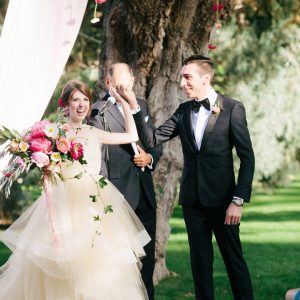 Colorful Palm Springs Wedding