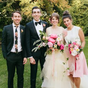Colorful Palm Springs Wedding