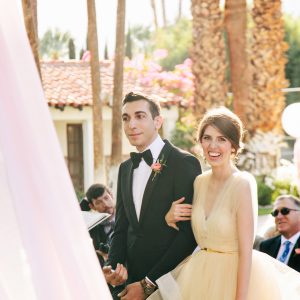 Colorful Palm Springs Wedding