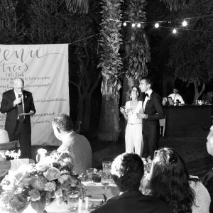 Colorful Palm Springs Wedding