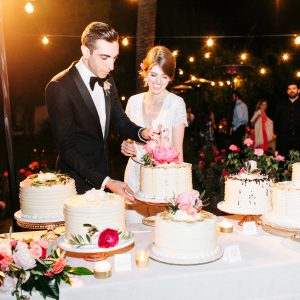 Colorful Palm Springs Wedding