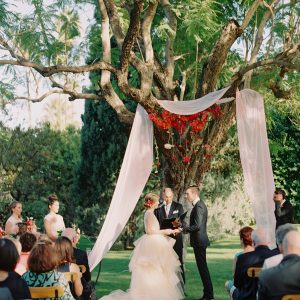 Colorful Palm Springs Wedding