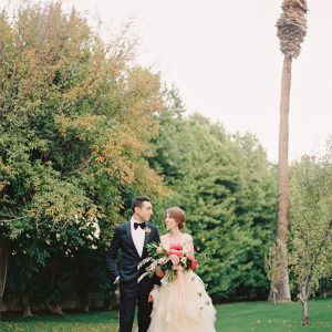 Colorful Palm Springs Wedding