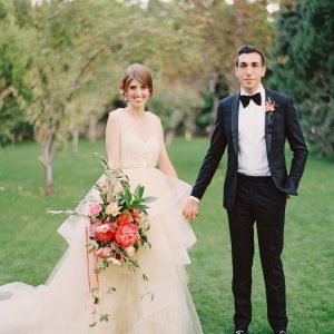 Colorful Palm Springs Wedding