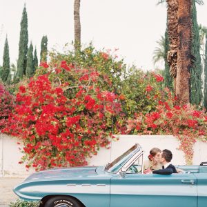 Colorful Palm Springs Wedding