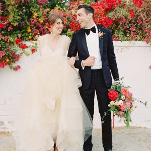 Colorful Palm Springs Wedding