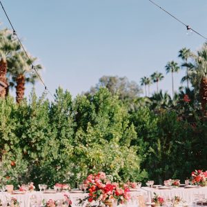 Colorful Palm Springs Wedding