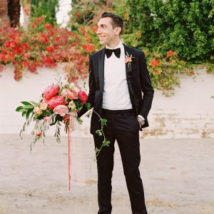 Colorful Palm Springs Wedding