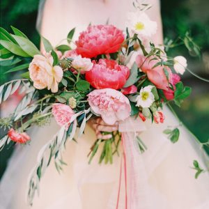 Colorful Palm Springs Wedding Bouquet