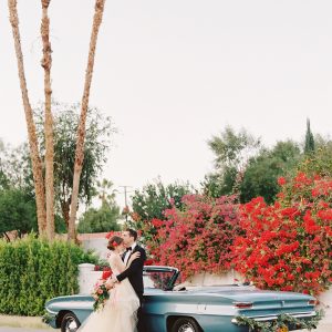 Colorful Palm Springs Wedding