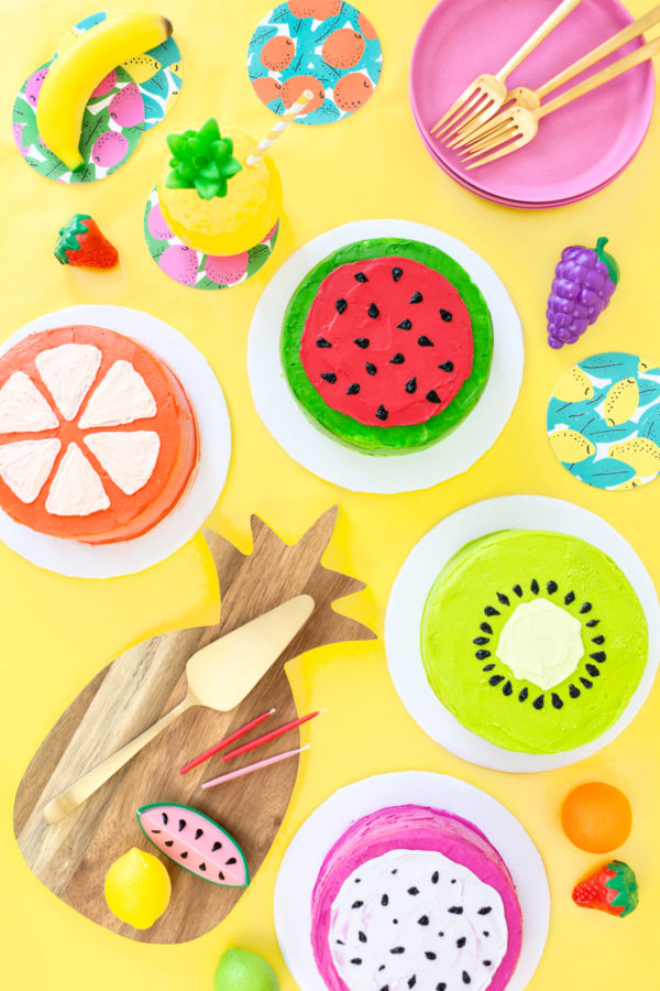 Cakes that look like fruit