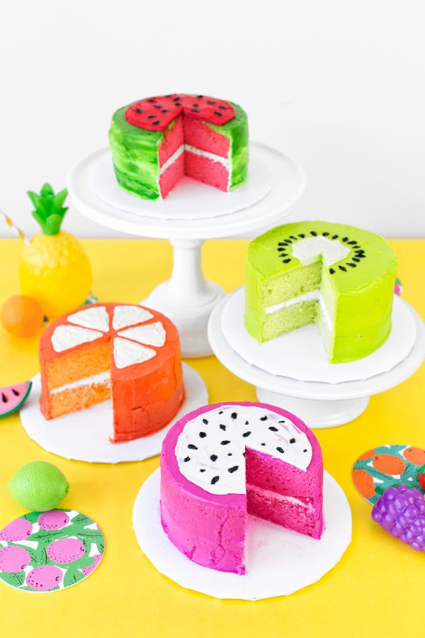Cakes that look like fruit