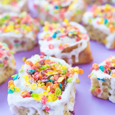 Cereal Milk Cinnamon Rolls Cereal desserts