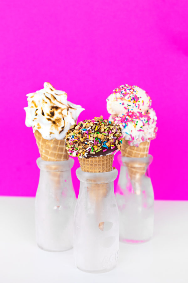 Homemade Funfetti Drumstick!