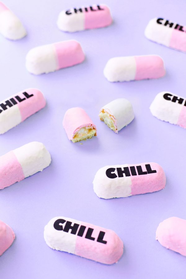 Chill pill cakes