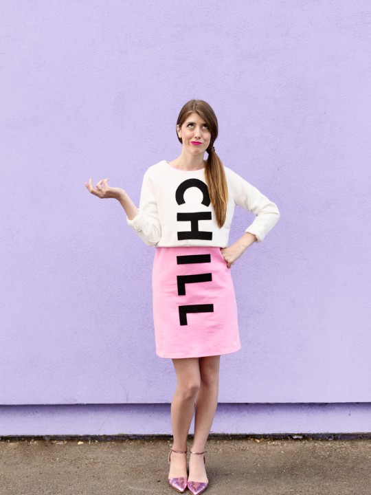 DIY Chill Pill Costume