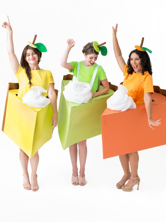 DIY Pie Slice Costumes