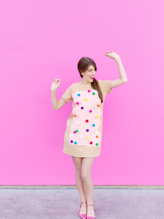 DIY Toaster Pastry Costume