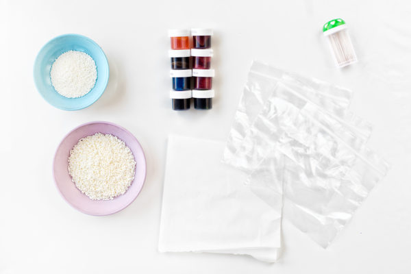 Sprinkles and craft materials