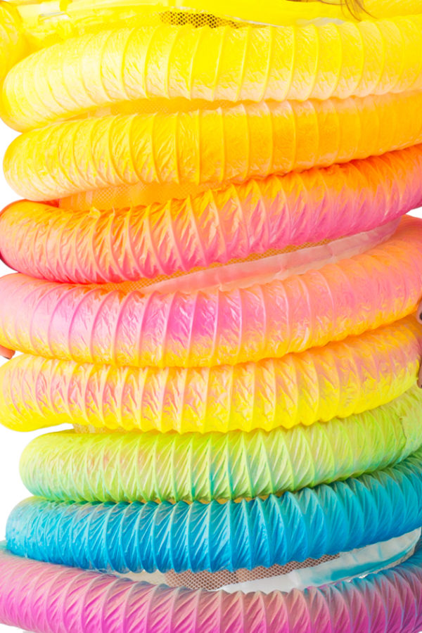 Rainbow tubes