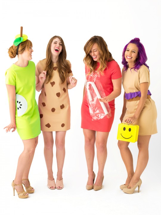 DIY School Lunch Costumes