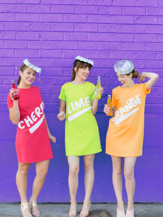 DIY Soda Bottle Costumes