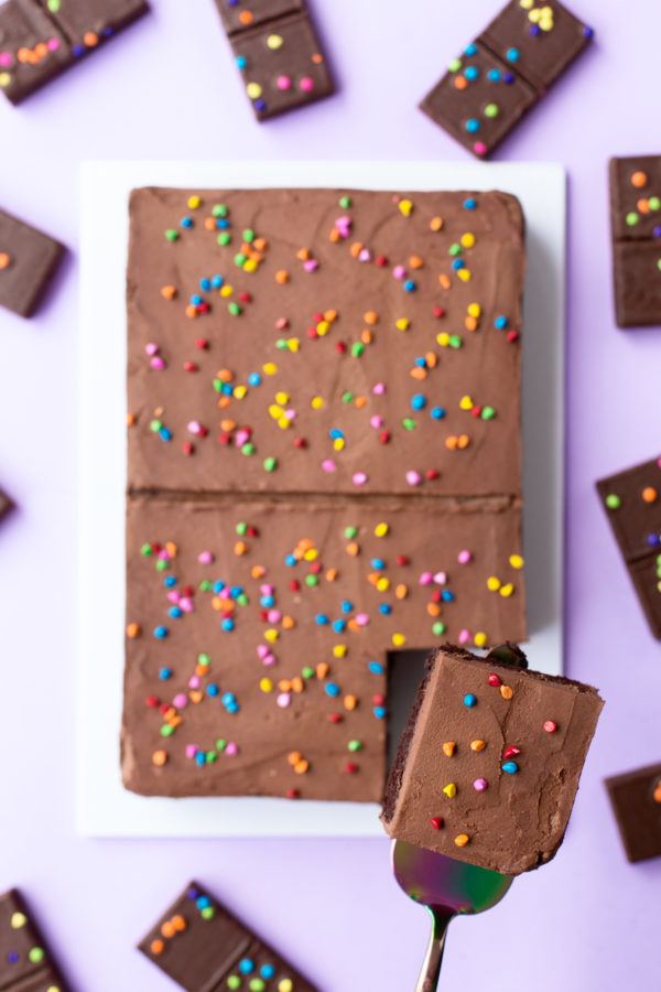 Cosmic brownie cake