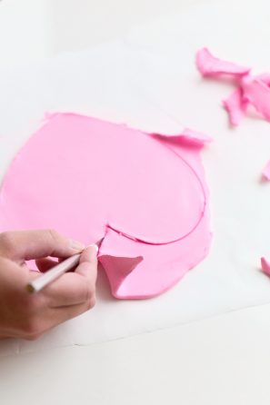 Pink clay