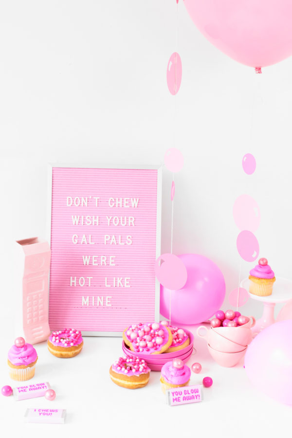 Pink decorations
