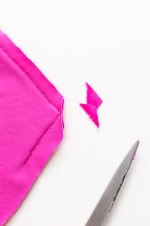 Pink fabric