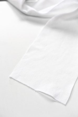 White fabric