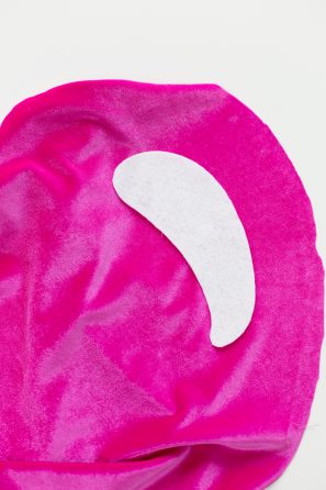 Pink fabric