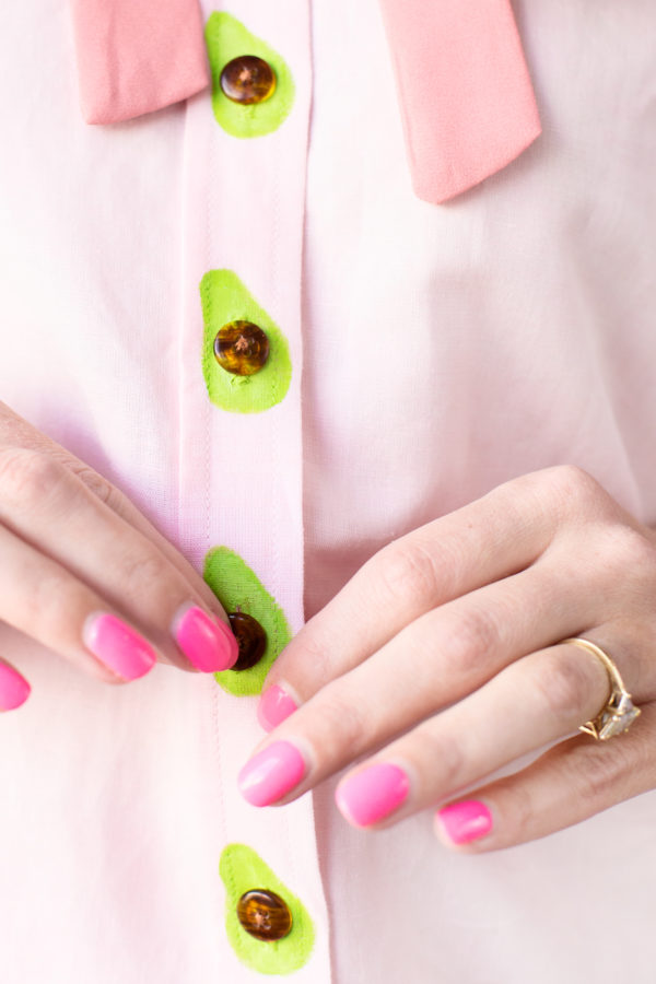 Avocado buttons 