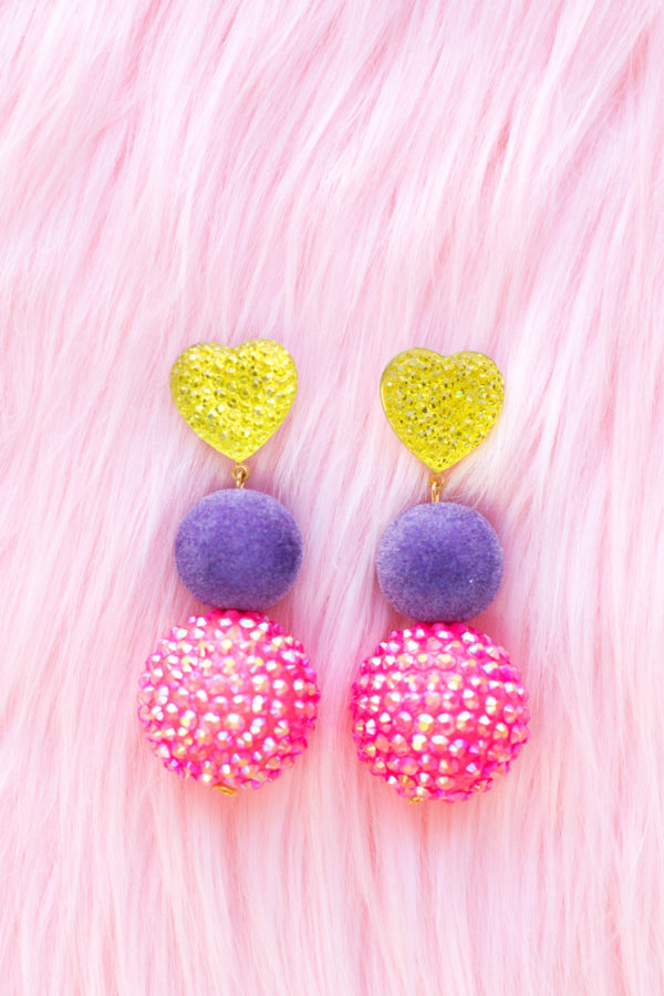 Colorful earrings