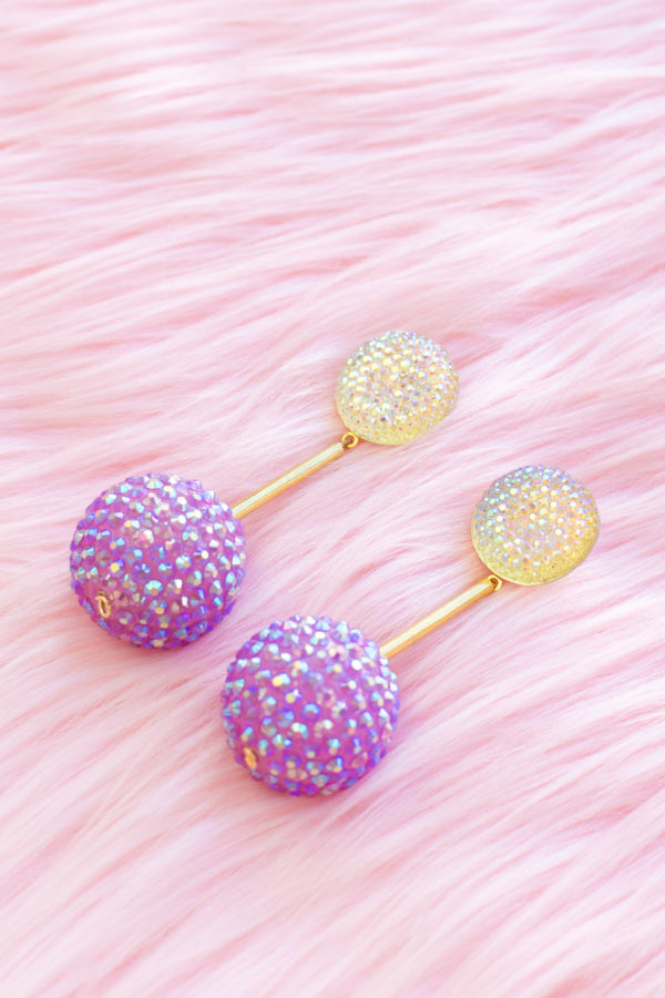 Colorful earrings