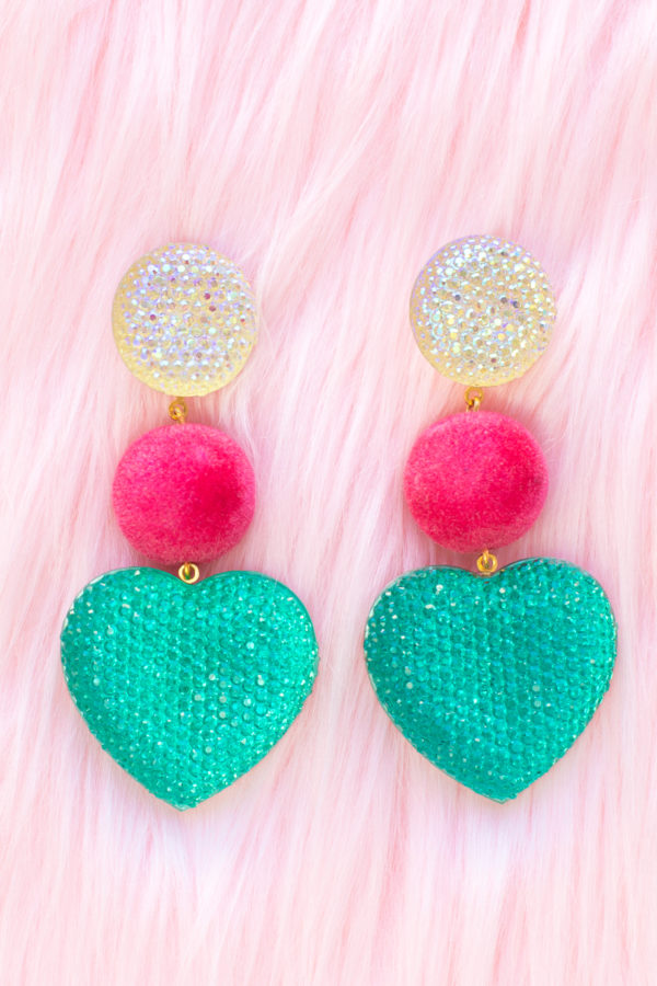 Colorful earrings