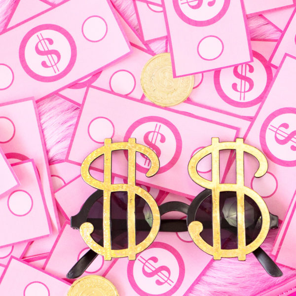 Dollar sign sunglasses