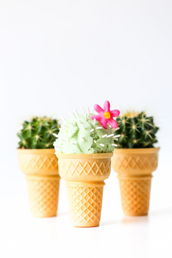 Cactus ice cream