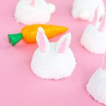 An easter bunny cake