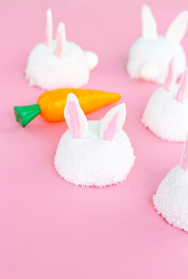 An easter bunny cake