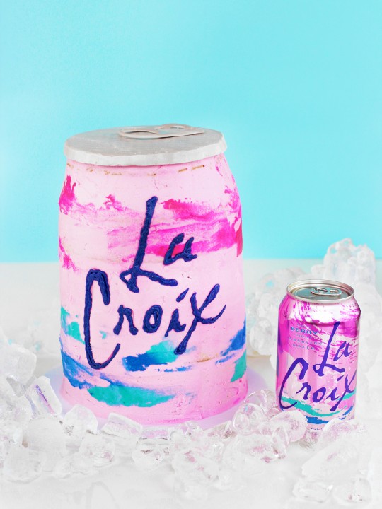 DIY La Croix Cake