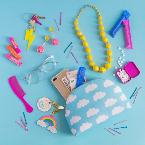 Cloud clutch and accessories