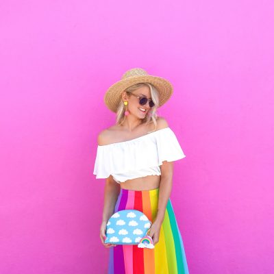 What's In My Clutch: Splendid Rags A person wearing a straw hat