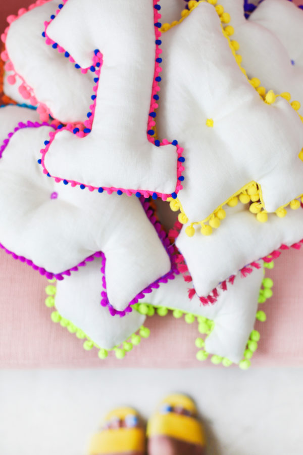 Number pillows