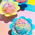 Colorful snow cones