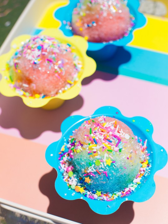Unicorn Snow Cones