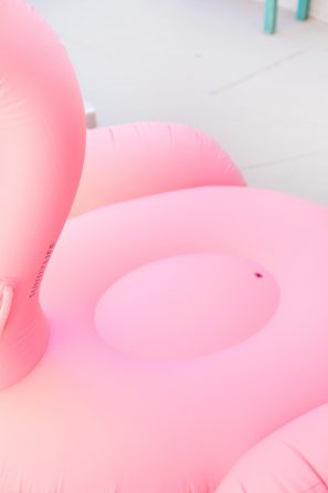 Pink floatie 