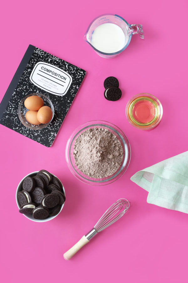 Eggs and oreos