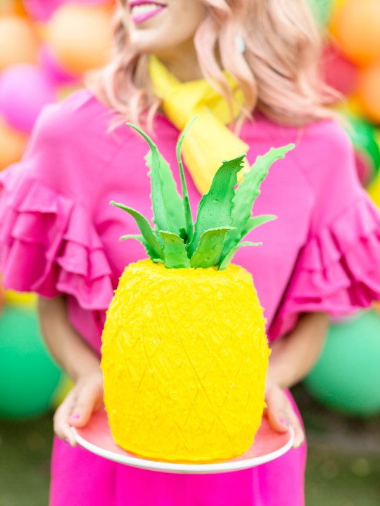 DIY Pineapple Cake