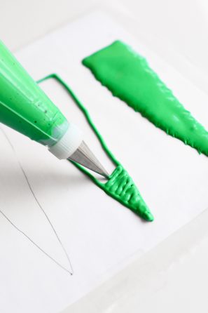 Green frosting